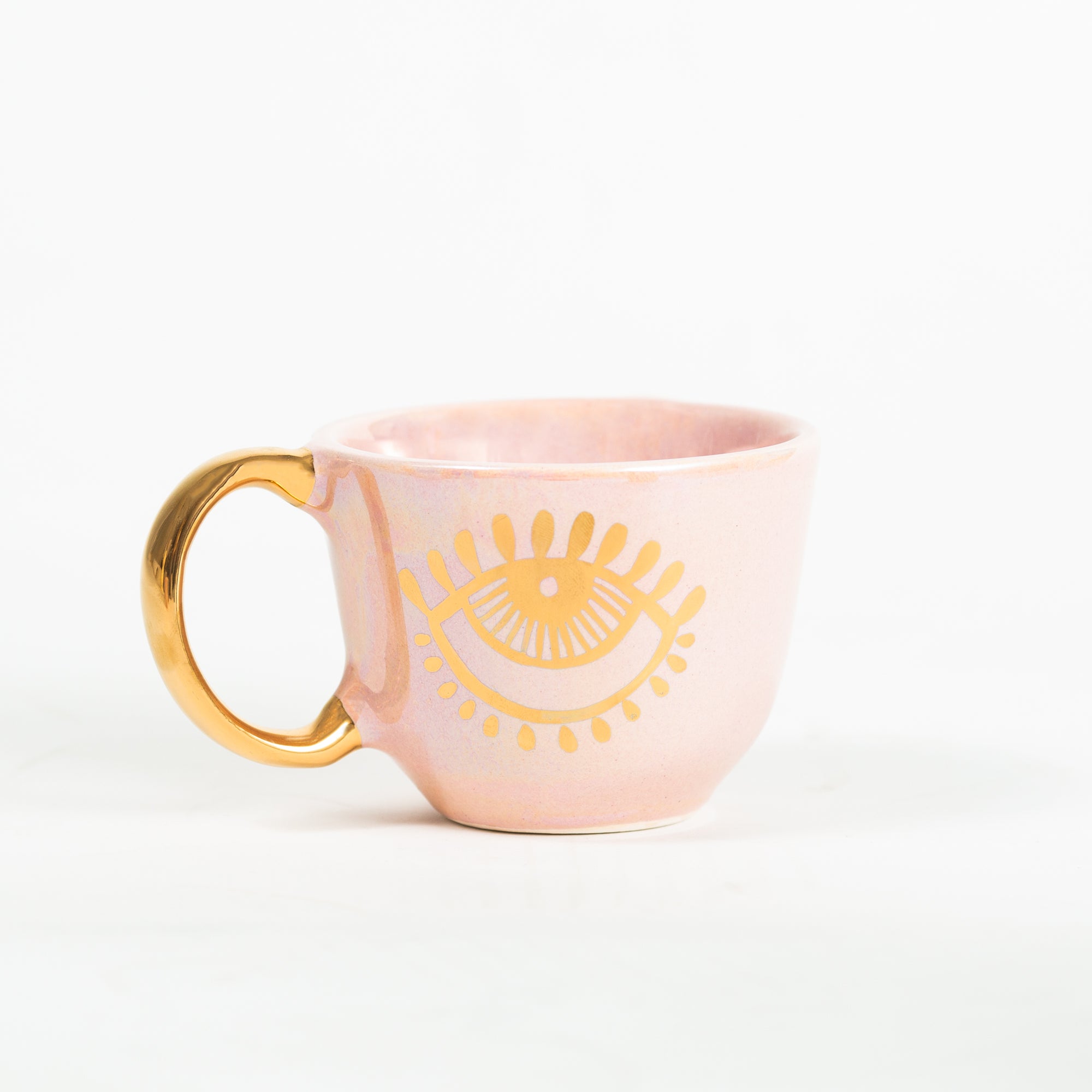 THE EYE Tasse | groß | mit Untertasse